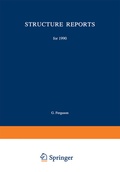 Cover: Structure Reports for 1990 - Springer