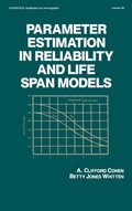 Cover: Parameter Estimation in Reliability and Life Span Models - CRC Press