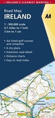 Abbildung von: AA Road Map Ireland - Automobile Association