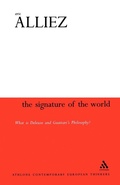 Cover: Signature of the World - Mansell Publishing