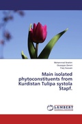 Cover: Main isolated phytoconstituents from Kurdistan Tulipa systola Stapf. - LAP Lambert Academic Publishing