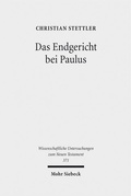 Abbildung von: Das Endgericht bei Paulus - Mohr Siebeck