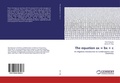 Cover: The equation ax = bx + c - LAP Lambert Academic Publishing