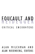 Cover: Foucault and Heidegger - University of Minnesota Press