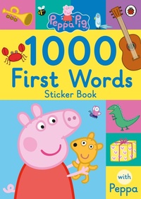 Enlarge image Cover: Peppa Pig: 1000 First Words Sticker Book - Ladybird