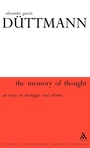 Cover: The Memory of Thought - Mansell Publishing