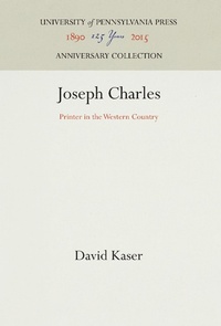 Enlarge image Cover: Joseph Charles - University of Pennsylvania Press