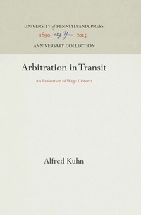 Enlarge image Cover: Arbitration in Transit - University of Pennsylvania Press