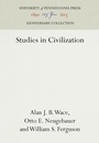 Cover: Studies in Civilization - University of Pennsylvania Press