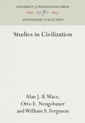 Cover: Studies in Civilization - University of Pennsylvania Press