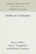 Cover: Studies in Civilization - University of Pennsylvania Press