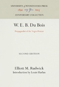Cover: W. E. B. Du Bois - University of Pennsylvania Press