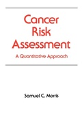 Cover: Cancer Risk Assessment - CRC Press