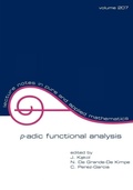 Cover: p-adic Functional Analysis - CRC Press