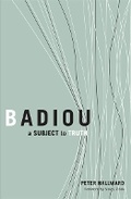 Cover: Badiou - University of Minnesota Press