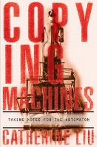 Enlarge image Cover: Copying Machines - University of Minnesota Press