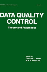 Abbildung von: Data Quality Control - CRC Press