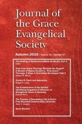 Cover: Journal of the Grace Evangelical Society (Autumn 2016) - Grace Evangelical Society