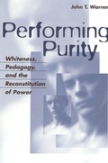Cover: Performing Purity - Peter Lang Verlag