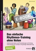 Cover: Das einfache Rhythmus-Training ohne Noten - Persen Verlag in der AAP Lehrerwelt GmbH