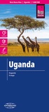 Cover: Reise Know-How Landkarte Uganda (1:600.000) - Reise Know-How Verlag Peter Rump GmbH