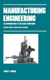 Enlarge image Cover: Manufacturing Engineering - CRC Press