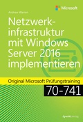 Cover: Netzwerkinfrastruktur mit Windows Server 2016 implementieren - dpunkt