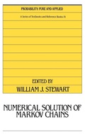 Cover: Numerical Solution of Markov Chains - CRC Press