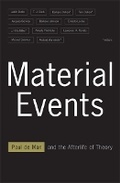 Cover: Material Events - University of Minnesota Press