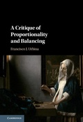 Cover: A Critique of Proportionality and Balancing - Cambridge University Press