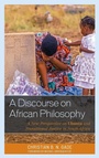 Cover: A Discourse on African Philosophy - Lexington Books