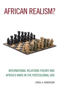 Cover: African Realism? - Rowman & Littlefield Publishers