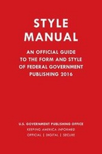 Enlarge image Cover: Style Manual - Bernan Press