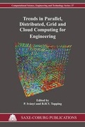 Cover: Trends in Parallel, Distributed, Grid and Cloud Computing for Engineering - Saxe-Coburg Publications
