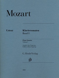 Abbildung von: Wolfgang Amadeus Mozart - Klaviersonaten, Band I - Henle, Günter