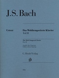 Cover: Johann Sebastian Bach - Das Wohltemperierte Klavier Teil II BWV 870-893 - Henle, G&uuml;nter