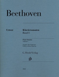 Abbildung von: Ludwig van Beethoven - Klaviersonaten, Band I - Henle, Günter