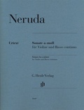 Cover: Johann Baptist Georg Neruda - Sonate a-moll f&uuml;r Violine. und Basso continuo - Henle, G&uuml;nter