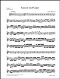 Cover: Johann Pachelbel - Kanon und Gigue D-dur f&uuml;r drei Violinen und Basso continuo - Henle, G&uuml;nter