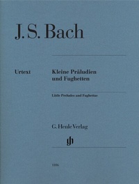 Abbildung von: Johann Sebastian Bach - Kleine Präludien und Fughetten - Henle, Günter