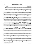 Cover: Johann Pachelbel - Kanon und Gigue D-dur f&uuml;r drei Violinen und Basso continuo - Henle, G&uuml;nter