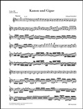 Cover: Johann Pachelbel - Kanon und Gigue D-dur f&uuml;r drei Violinen und Basso continuo - Henle, G&uuml;nter