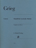 Cover: Edvard Grieg - S&auml;mtliche Lyrische St&uuml;cke - Henle, G&uuml;nter