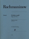 Cover: Sergej Rachmaninow - Pr&eacute;lude g-moll op. 23 Nr. 5 - Henle, G&uuml;nter