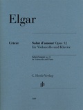 Cover: Edward Elgar - Salut d'amour op. 12 f&uuml;r Violoncello und Klavier - Henle, G&uuml;nter