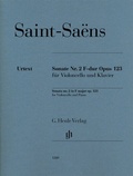 Cover: Camille Saint-Sa&euml;ns - Violoncellosonate Nr. 2 F-dur op. 123 - Henle, G&uuml;nter