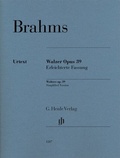 Cover: Johannes Brahms - Walzer op. 39 - Erleichterte Fassung - Henle, G&uuml;nter