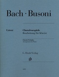 Cover: Ferruccio Busoni - Choralvorspiele - Henle, G&uuml;nter
