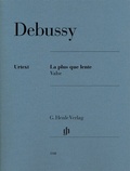 Cover: Claude Debussy - La plus que lente - Valse - Henle, G&uuml;nter
