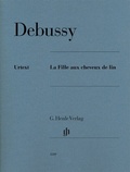Cover: Claude Debussy - La Fille aux cheveux de lin - Henle, G&uuml;nter